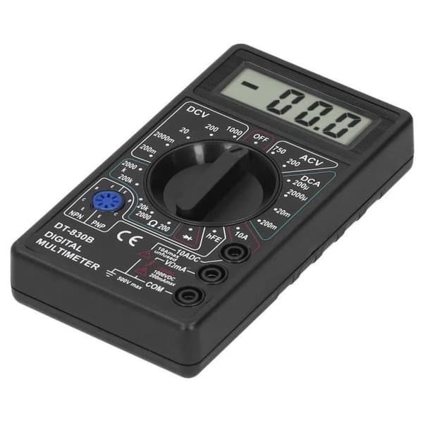 Digital multimeter, bärbar multimeter ohmmeter för datorunderhåll och elektrisk inspektion