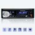 Bluetooth 5.0 1 Din Bilradio - 7 Farver Belysning - 4x65W