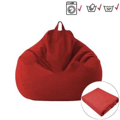 Sofatrekk - Noname - 70x80cm - Rød - Polyester - Innendørs og utendørs