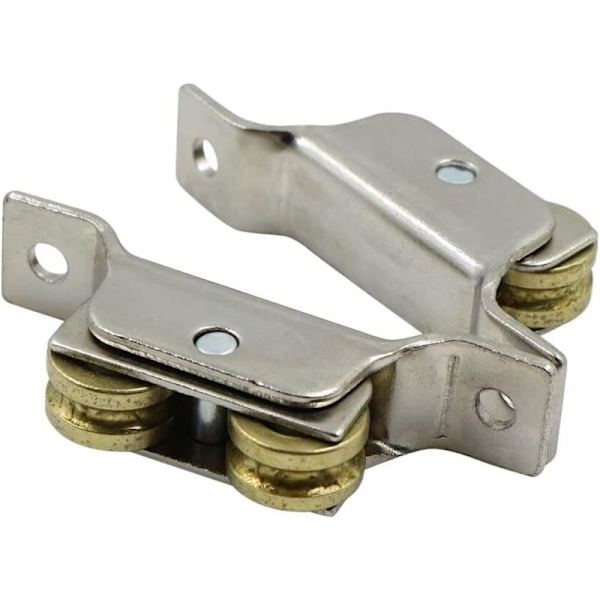 Sliding Gate Wheels, Two Wheels - Iron Rollers. Fixed Gate Roller, Track Support, U-Groove Wheel. Rolling for Sliding Gate Rail, Glass Roller, 2 Pcs.