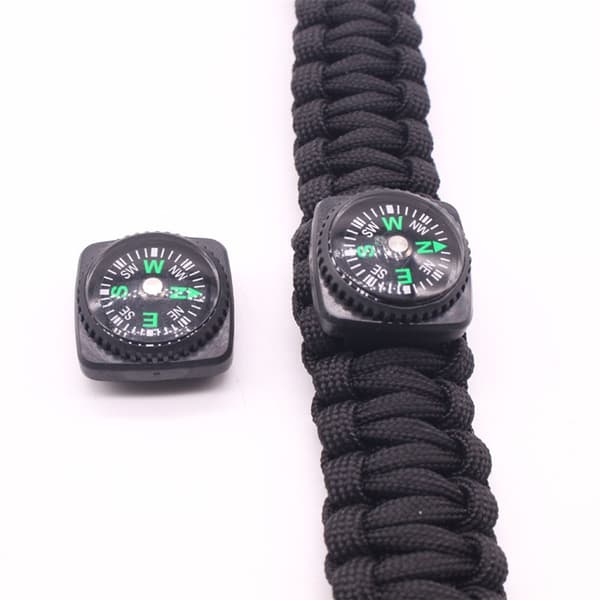 10-Pack Mini Keychain Compasses - Portable Navigation Tool for Outdoor Adventures