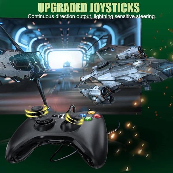 USB-gamepadadapter för PC, Xbox 360, Xbox 360 Slim och Windows PC