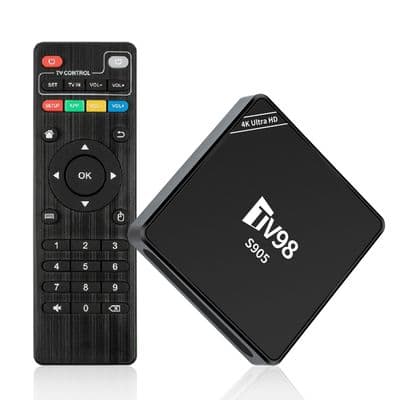 Amlogic S905 4K Android-dekoder - Android 12.1 - 4K Ultra HD - 2.4G Wi-Fi - 1 GB RAM - 8 GB lagring