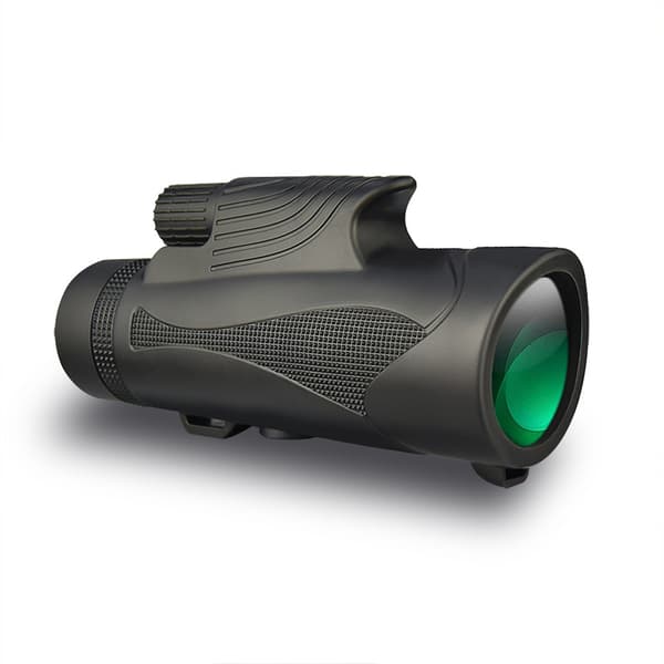 High-resolution monocular telescope with 12x magnification