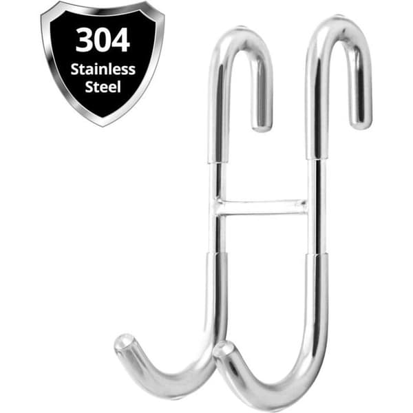 Vægkroge i rustfrit stål 304 - Flere farver - Moderne design - Sæt med 2