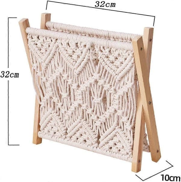 Tidningsställ i bohemisk stil