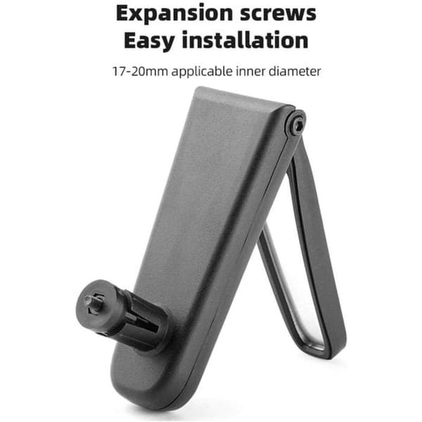 High-Definition Anti-Break Cykelstyrsspejl, Foldbart og Justerbart 360°, Sort, Flere Farver