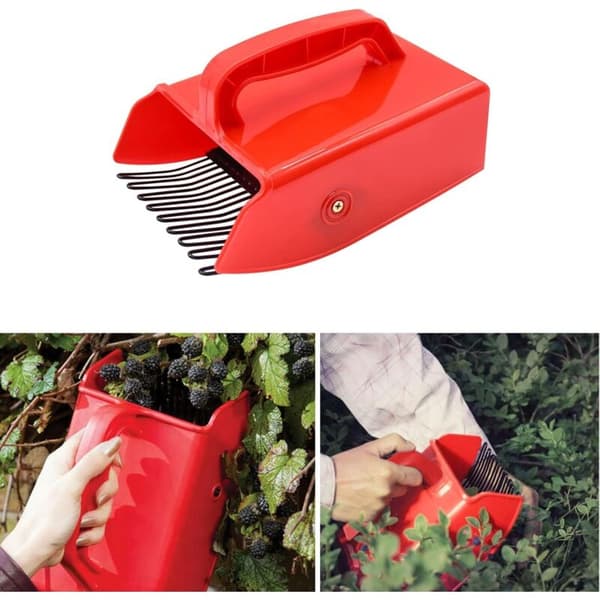 Blueberry Pickers with User-Friendly Handle and Robust Metal Comb for Smooth Blueberry Picking
