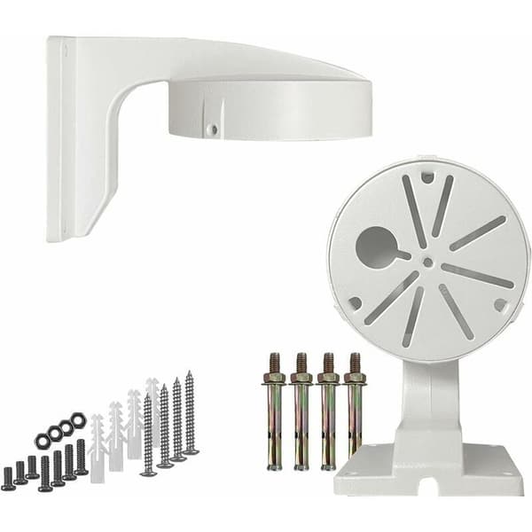 AIMOONSA Junction Box for Security Cameras. Cable Management Box Compatible with Metal Dome Cameras. Solid Powder Coating for CCTV IP Cameras