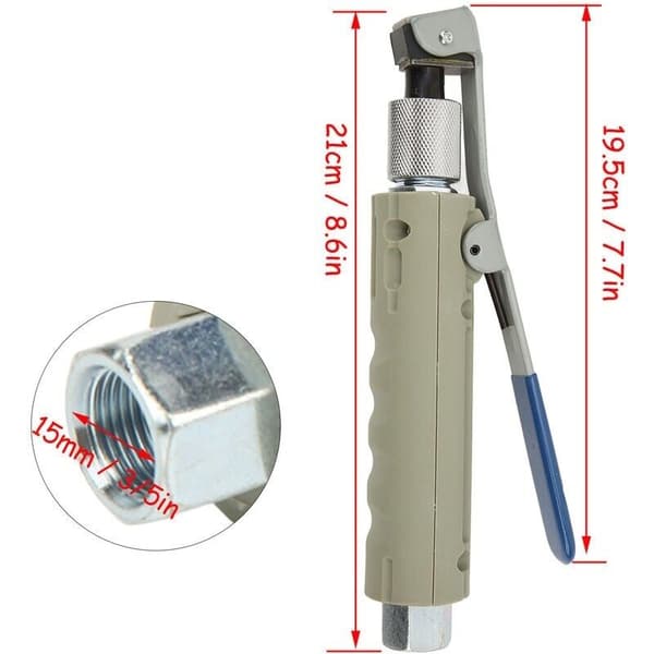Sandblasting Nozzle for Multi-Surface Sandblasting with 3 Ceramic Tips for Abrasive Stain and Rust Removal