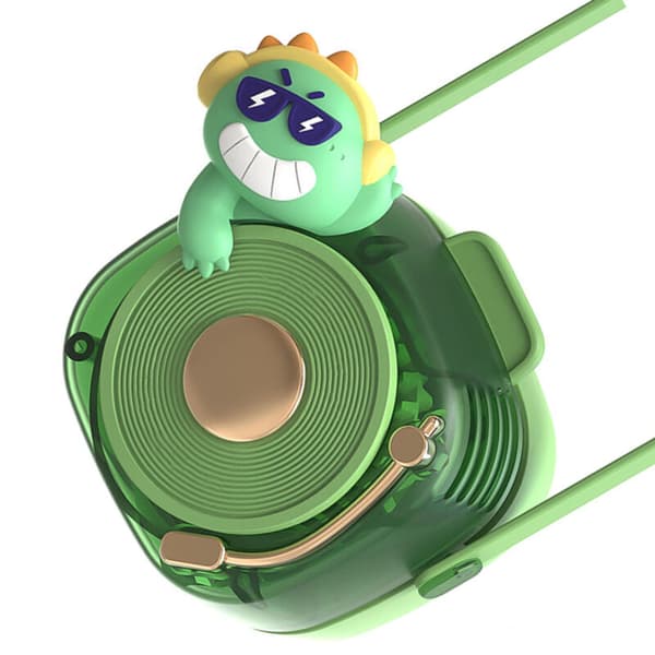 Bladeless halsventilator. USB genopladelig. 3 hastigheder. Bærbar og let til udendørs aktiviteter.