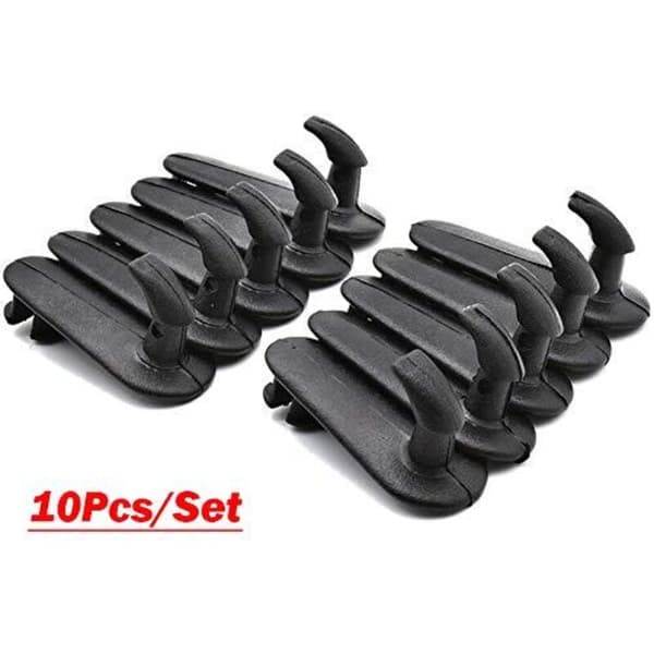 Sett med 10 kroker for montering av gulvmatter til Corolla Camry Crown Rivet Auto sklisikker