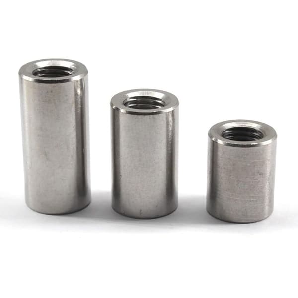 (Pakke med 30) M3 6x8mm 304 rustfritt stål runde muttere lange skaftmuttere