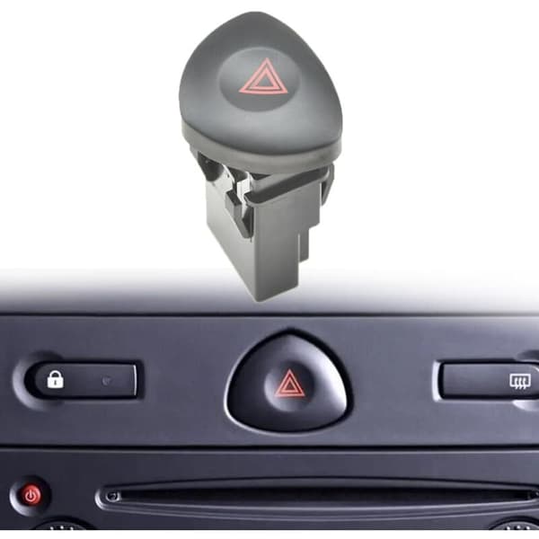 Hazard Warning Light/Emergency Light Compatible with Renault Clio II Hatchback 2001-2003, 2005, 2006
