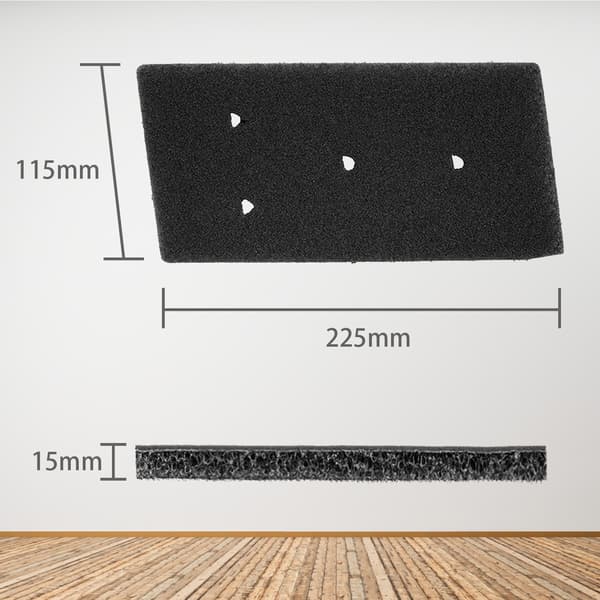 Tumble Dryer Filter 4-pack Black Whirlpool 481010716911