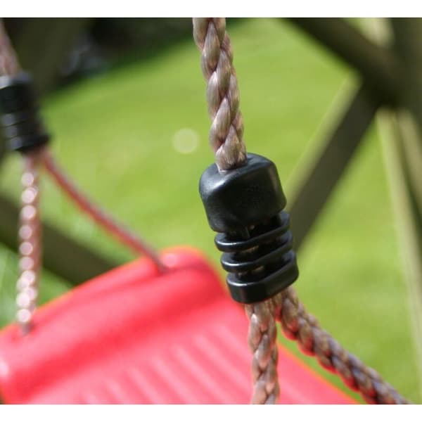 Premium gungbräda i plast för barn (röd)