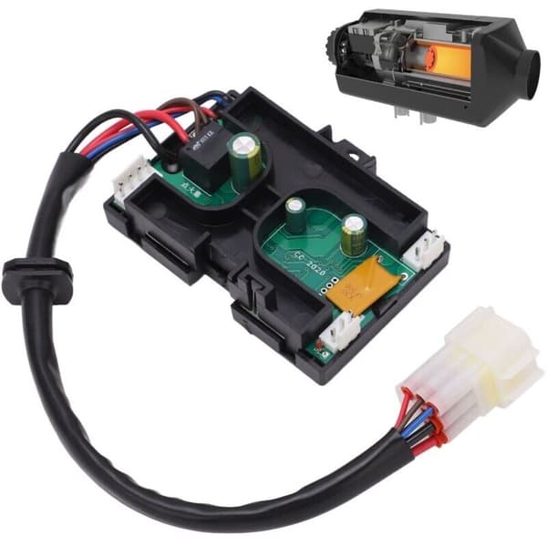 Car Heater Control Panel. 12V. 5kW LCD Remote Control Panel for Diesel Engines.