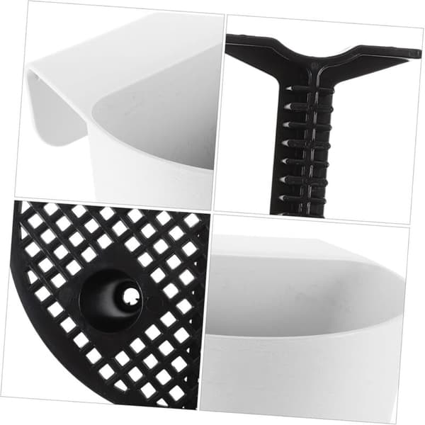 Balcony Railing Flower Pot, Hanging Plant Container, Decorative Planter Box