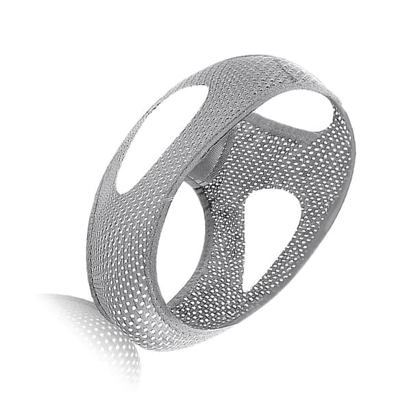 Breathable Chin Strap, Adjustable Chin Support Band Grey