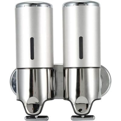 Tvåldispenser - CHE - Silver - 500 ml per kopp - Väggmonterad - Praktisk