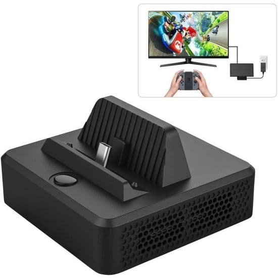 Dokkingstasjon - Nintendo Switch - HDMI - Type-C - Samtidig lading