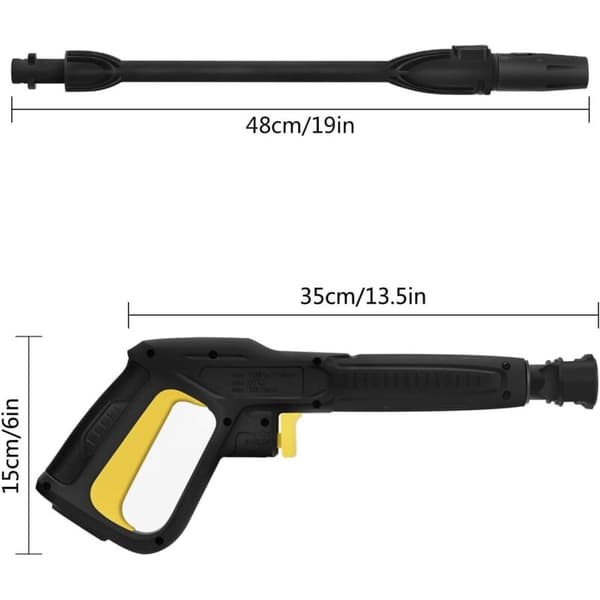 Quick Connect High-Pressure Gun and Lance for Karcher K2 K3 K4 K5 K6 K7 without Full Control
