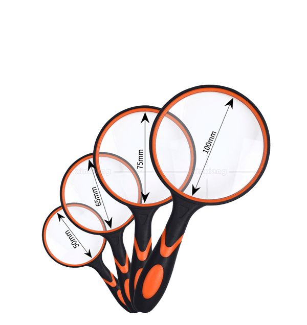 10X Magnifying Glass Handle - Perfect for Reading 100 mm