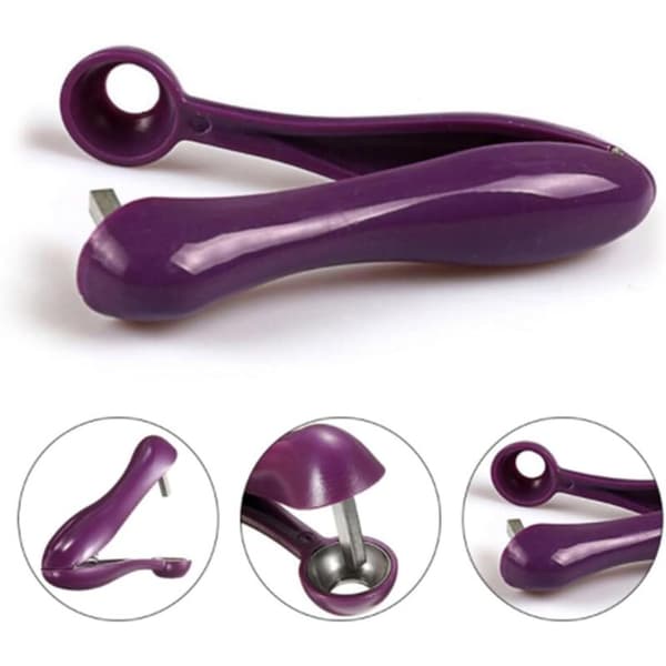 Cherry Pitter. Jujube Pitter for Quick Fruit Pit Removal. Fast Fruit Pit Removal. Suitable for