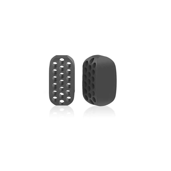 Jaw exerciser jaw trainer 2 pcs Black