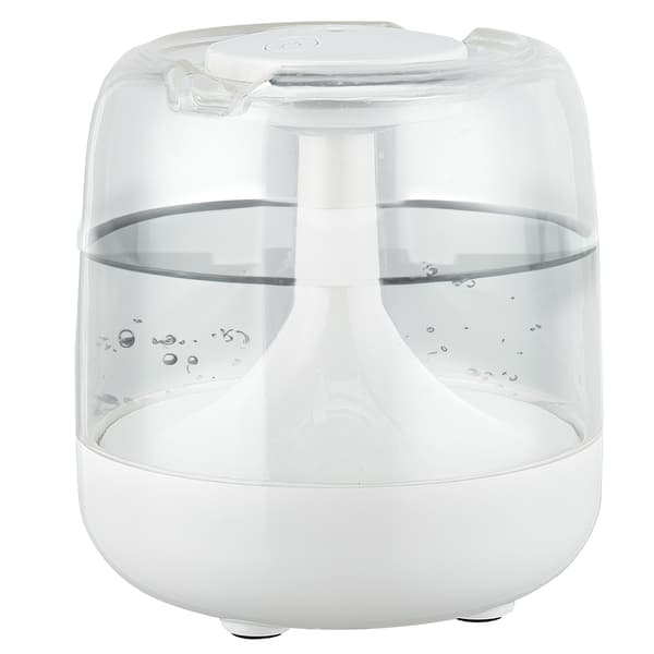 650 ml Spray Aroma Diffuser: Stor Tåke USB Luftfukter for Soverom, Kompatibel med Duftoljer Hvit