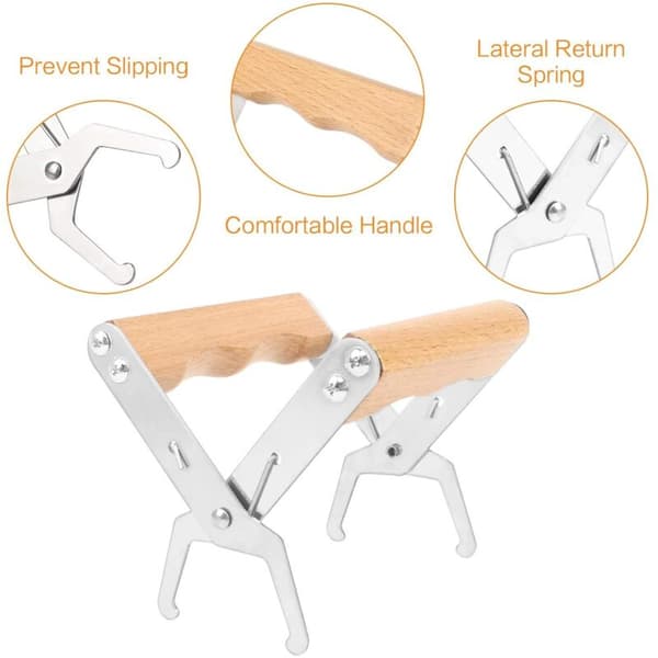 Beekeeping Tools: Beehive Clamp, Beehive Handle, Lifter, Gripper, for Easy Honey Retrieval and Avoiding Bee Stings