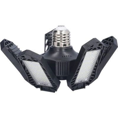 120W Sammenleggbar LED Taklampe - 6500K - 5 Sammenleggbare Paneler - Justerbar Vinkel