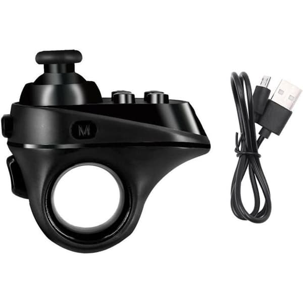 Bluetooth VR-kontroller, trådløs gamepad, ringfjernkontroll, kompatibel med mobiltelefoner og videospill.