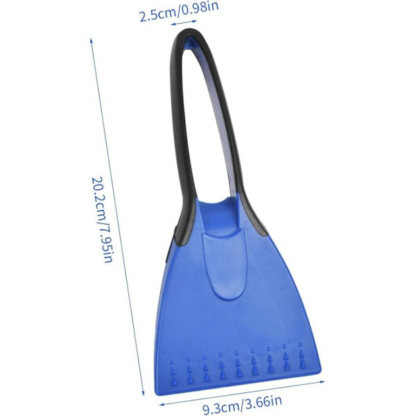 Ice Scraper for Car. Frost Scraper with Non-Slip Handle. Windshield Scraper for Car. Plastic Ice Scraper. Universal Windshield Tools for Car.