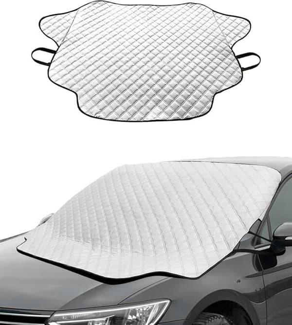 Frontrute - E382DFBLZYB001 - 190x126 cm - Flerlags aluminium/polyester - Sol-/vind-/snøbeskyttelse