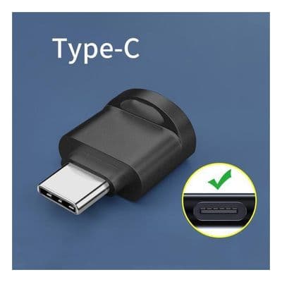 USB Type-C OTG-adapter højhastighedskortlæser - Understøtter TF/Micro SD-kort - Plug and Play
