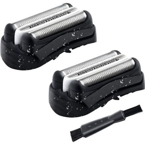Erstatningsbarberhode 32B - Kompatibel med Braun Series 3 - 2 deler - Nytt