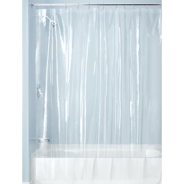 Transparent duschdraperi 3.0. Transparent badrumsfoder. Tillverkad av mögelbeständig PEVA.