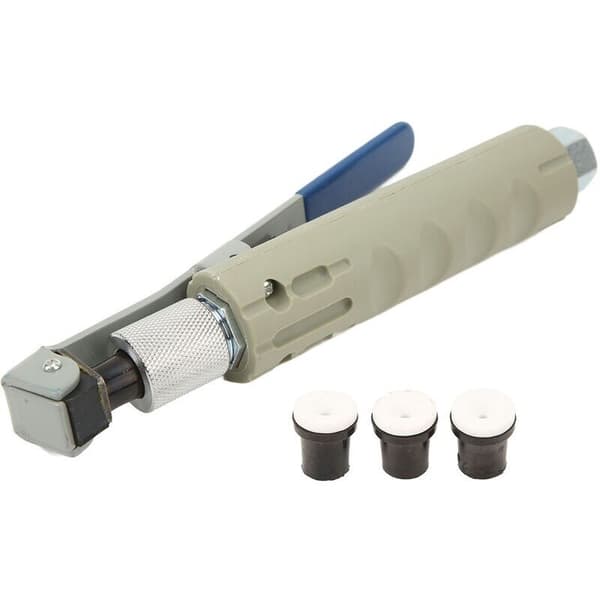 Sandblasting Nozzle for Multi-Surface Sandblasting with 3 Ceramic Tips for Abrasive Stain and Rust Removal