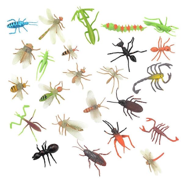 Jul Insektsset Gåva Jul Advent 24 Dagar Digital Nedräkning Barnpresent