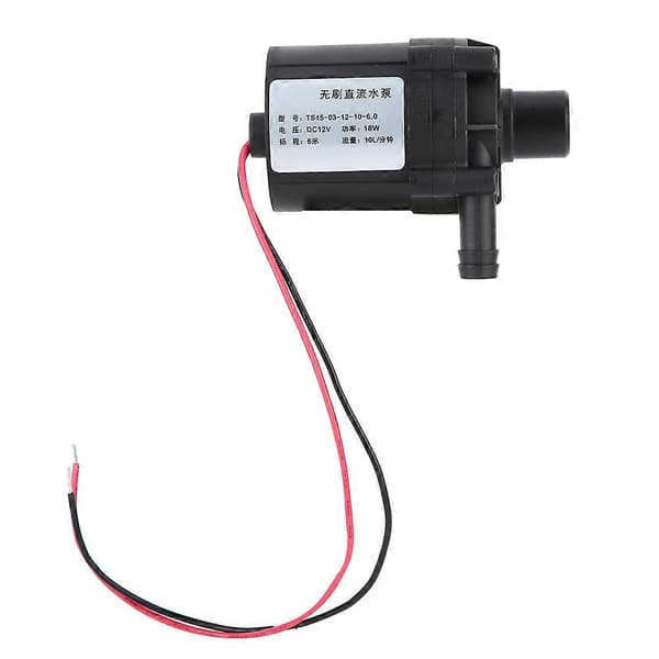 Stor flödes borstlös DC-vattenpump för kylvattenmaskin (12V)