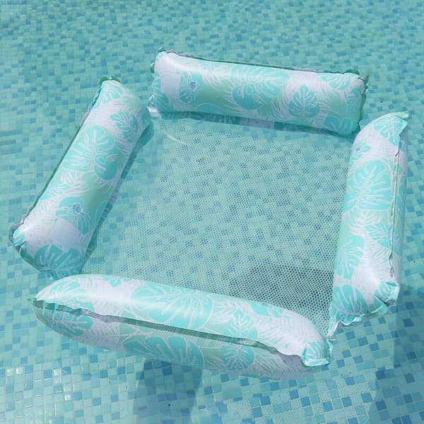 Babysimstol. Babysimring. Uppblåsbar simring. Poolflotte för spädbarn och barn 6-36 månader.