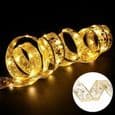 5M Ljusslinga - 50 LED - Blinkande - Inomhus - Elektrisk