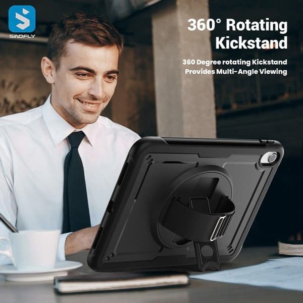 Stötsäkert fodral för iPad 10.2 (7:e/8:e/9:e generationen) - Kompatibel med iPad Pro 10.5