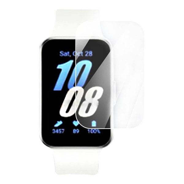 HFINGAQEX Mjuk TPU Klar Smartband Skydd för Samsung Galaxy Fit 3 Smart Armbandsskydd TPU För Fit3 Skärm R3R6 Skydd