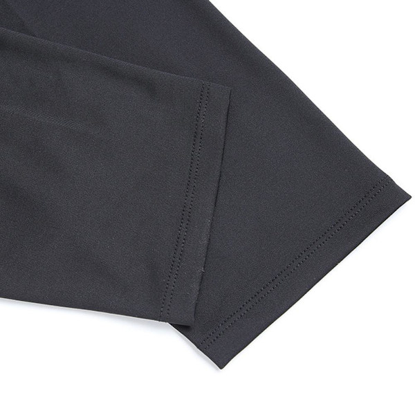 Kompressionsbasketbolltights för män, enbent, kompressionsbyxor, beskurna leggings, sommar GYM-byxor, löparbyxor, träningsbyxor black 1