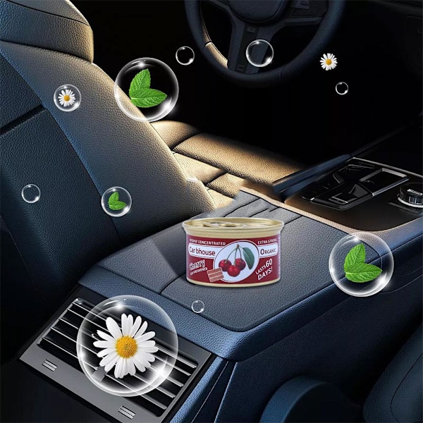 Biltillbehör Konserverade Träblock Kaffearom Bil Deodorant Aromaterapi M7U9 C 1pcs