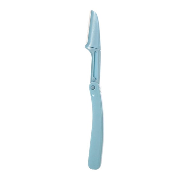 Vikbar Ögonbrynstrimmer För Kvinnor Utbytbar Blad Säker För Nybörjare Att Använda V7k3 blue 1pcs