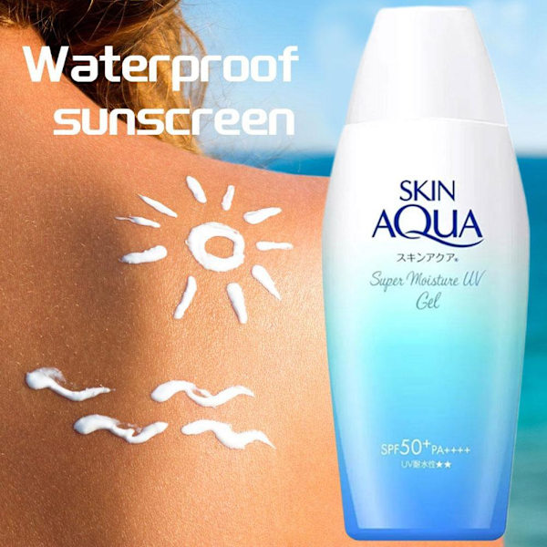 Skin Aqua Rohto Super Moisture Gel UV Spf50+ 140 ml Vattenbaserad
