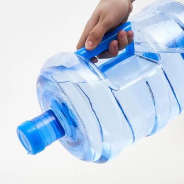 Stor Återanvändbar 3/5 L Vattenflaska Dunk Behållare BPA-fri Kontor Hem-- blueA 5L